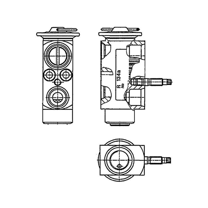 BEHR AVE 60 000P A/C Expansion Valve