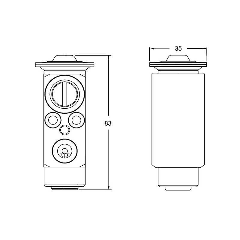 BEHR AVE 69 000P A/C Expansion Valve
