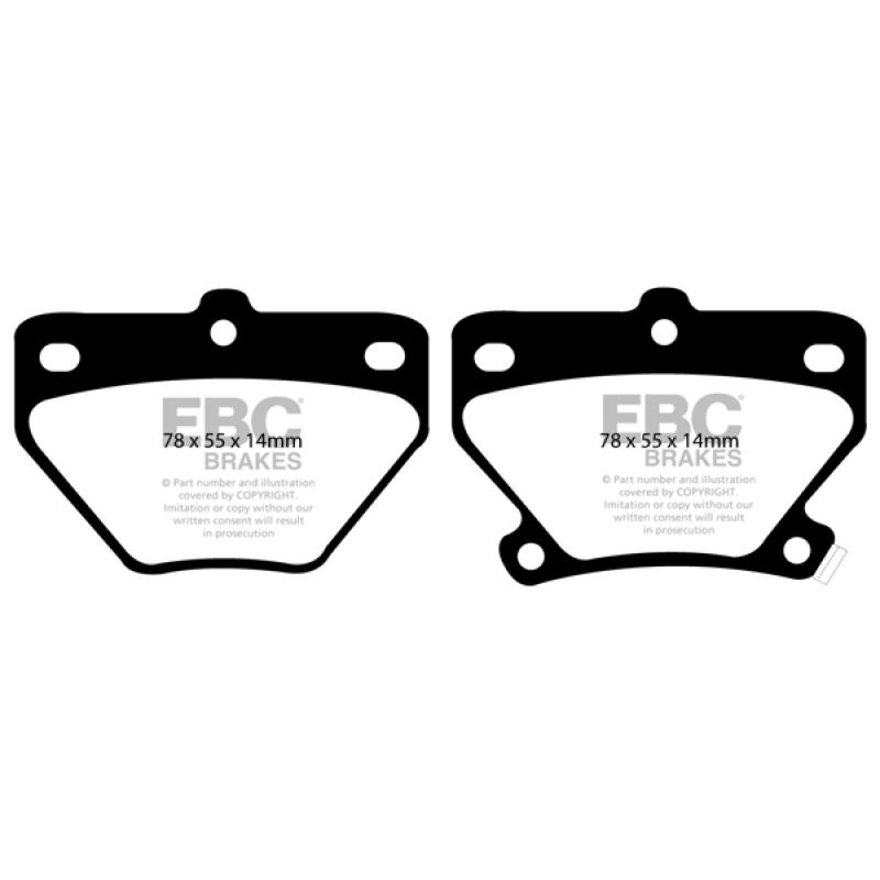 EBC 02-08 Pontiac Vibe 1.8 GT Ultimax2 Rear Brake Pads