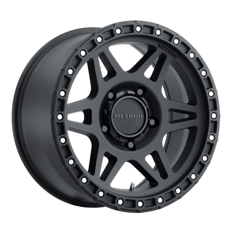 Method Wheels MR31279050512N Method MR312 17x9 -12mm Offset 5x5 71.5mm CB Matte Black Wheel