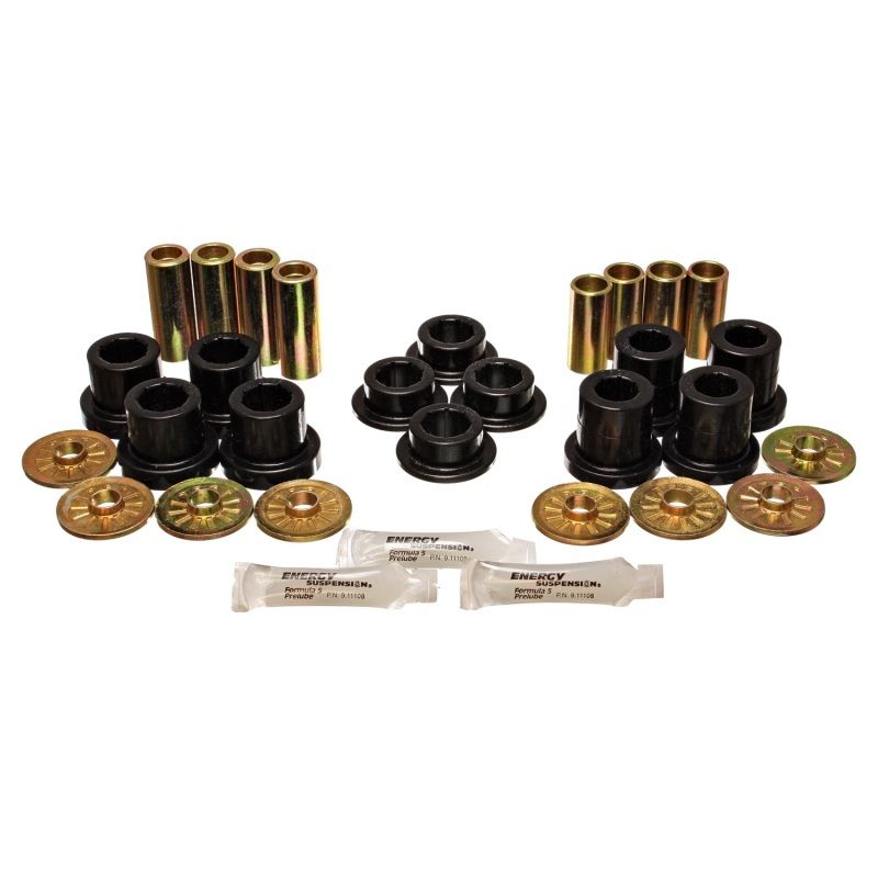 Energy Suspension 92-02 Dodge Viper Black Front Control Arm Bushing Set