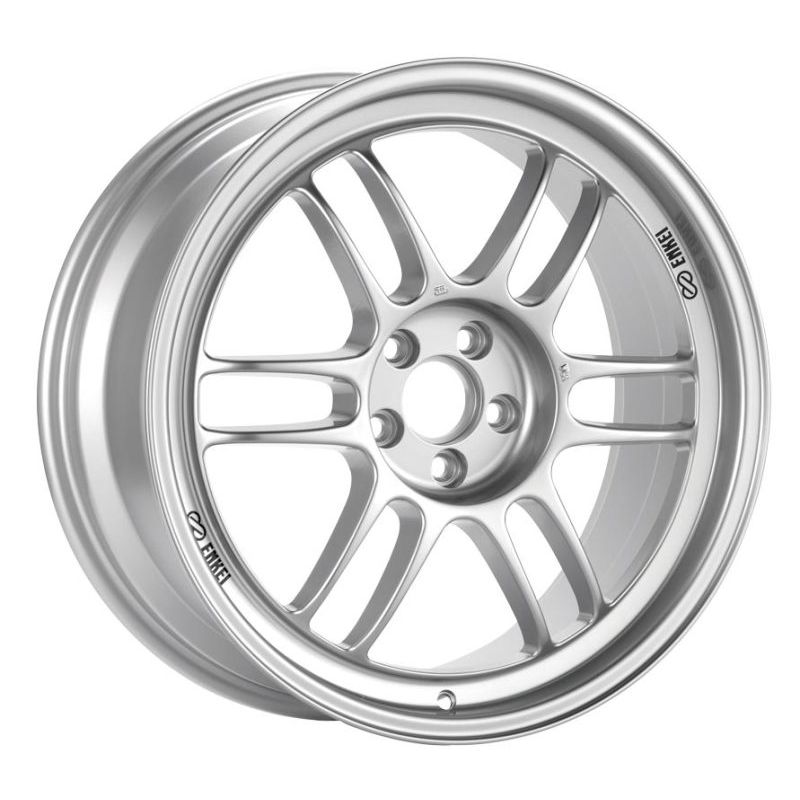 Enkei RPF1 14x7 4x100 28mm Offset 54mm Bore Silver Wheel