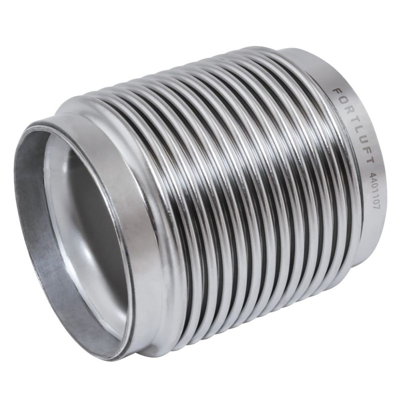 FORTLUFT 4401107 Flex Connector Bellows Stainless Steel, 3.00''x4.00''/76x100mm