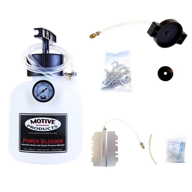 AGS 0252-MTV Power Bleeder Kit American w/ 2 Adapters