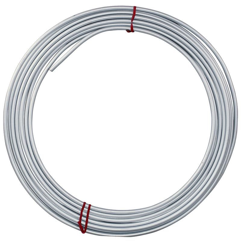 AGS BLC-425 Steel Brake Line Tubing Coil, 1/4 x 25