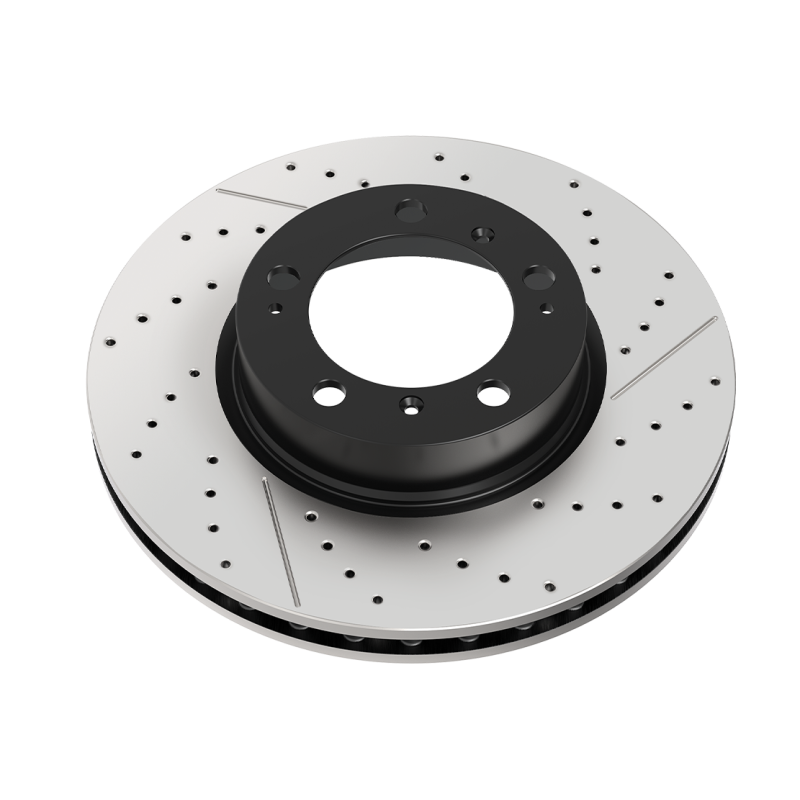 DBA 12-15 Mercedes-Benz C63 AMG Black Series OE Drilled & Slotted Rear Rotor
