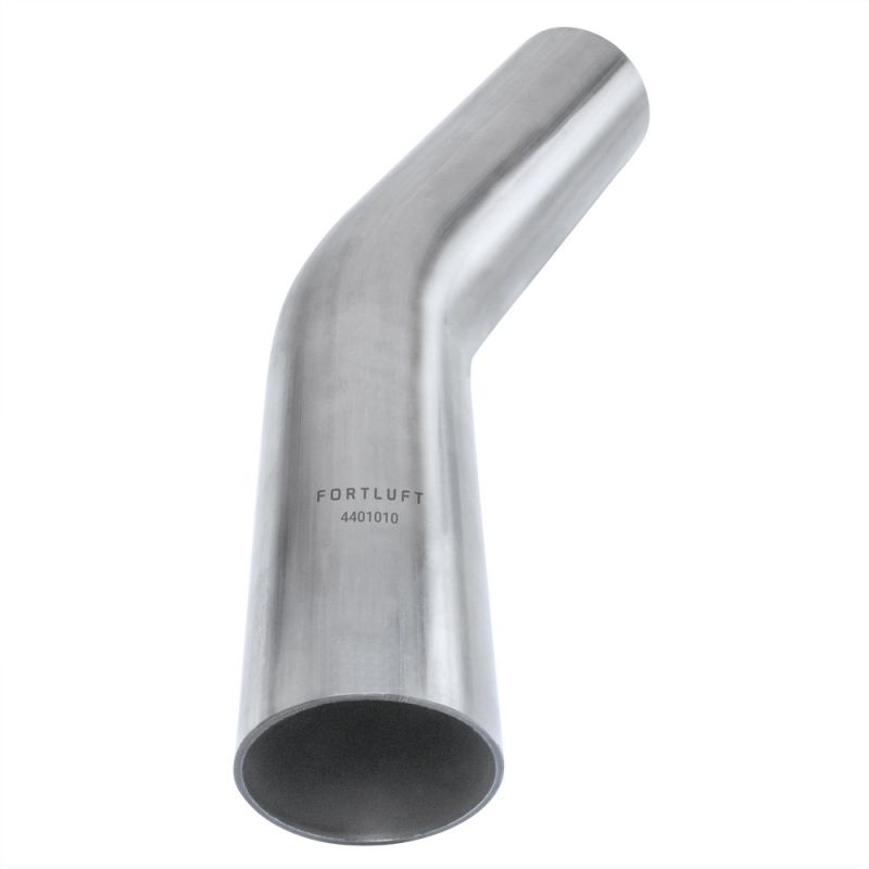 FORTLUFT 4401010 Universal Mandrel Exhaust Bend Pipe 30 Degree Stainless Steel, 1.75''/45mm