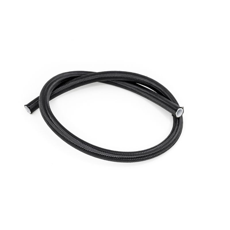 DeatschWerks 6AN Black Nylon Braided PTFE Hose 3 Feet