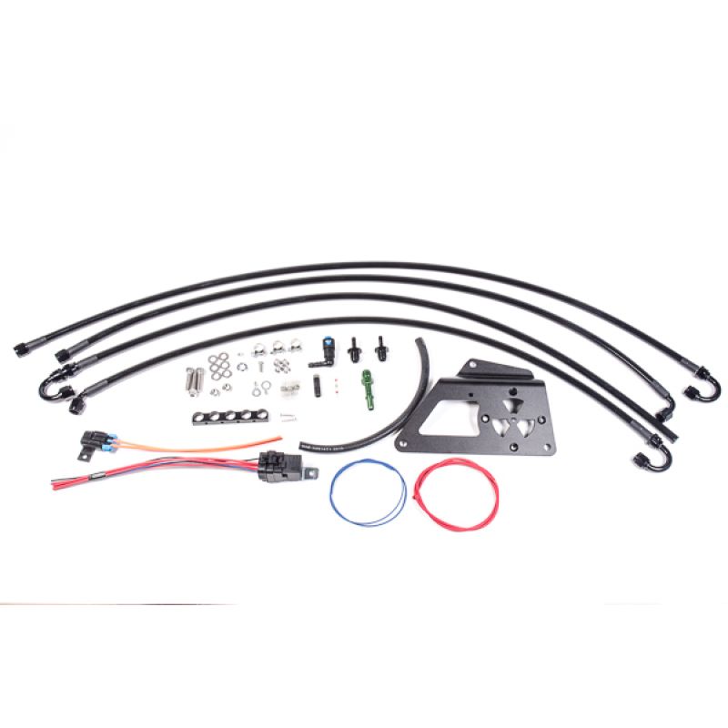 Radium Engineering 08+ Mitsubishi Evo X Fuel Surge Tank Kit (FST Not Incl)