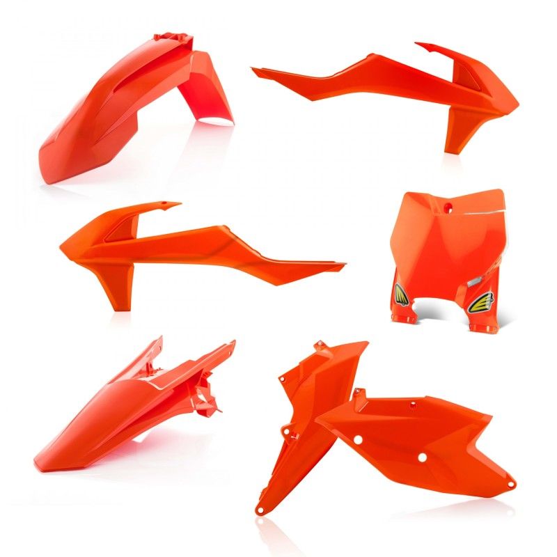 Cycra 1CYC-9417-22 16-18 KTM 125 SX Piece Replica Body Kit - Orange