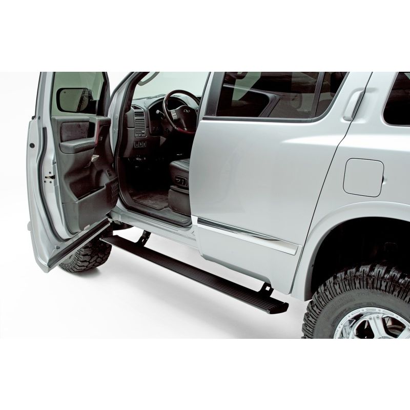 AMP Research 75110-01A 2004-2015 Nissan Titan Crew/King Cabs PowerStep - Black