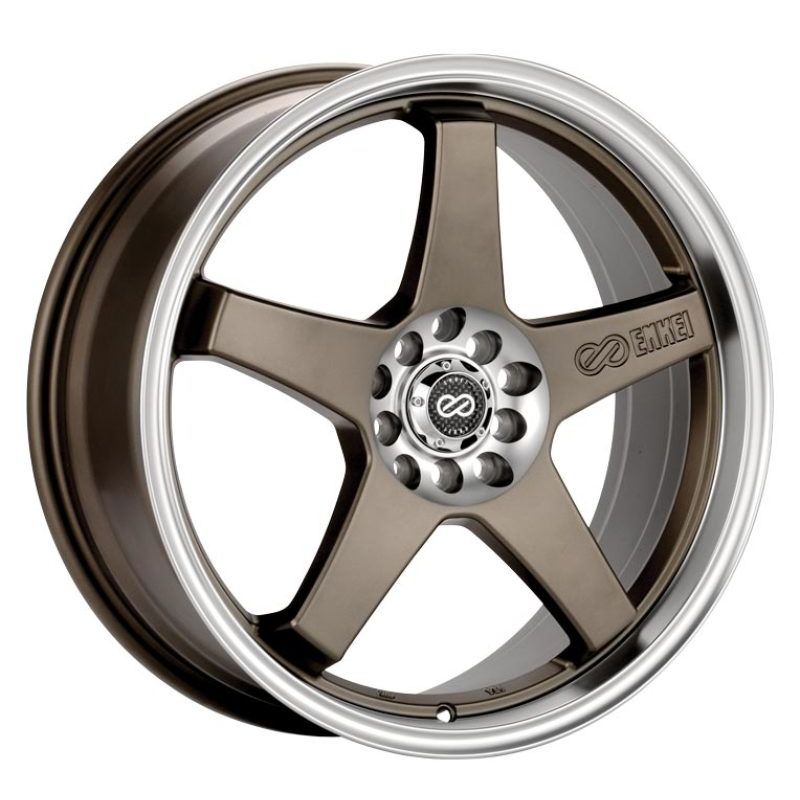 Enkei 446-875-0245ZP EV5 18x7.5 5x100/114.3 45mm Offset Bronze Wheel