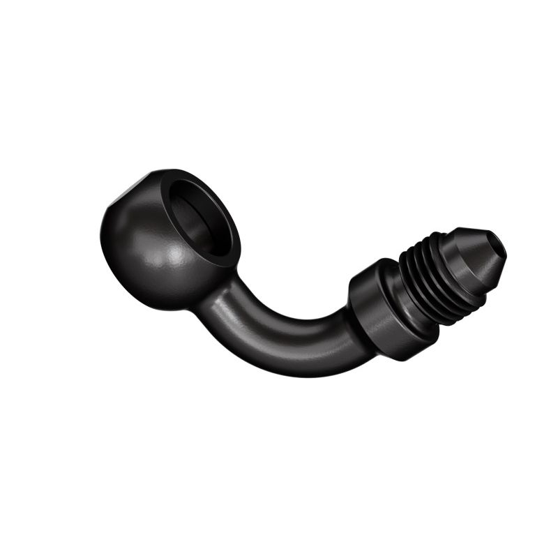 Goodridge P599-03ZBK 90 Deg Banjo Adaptor for 3/8 or M10 Bolt