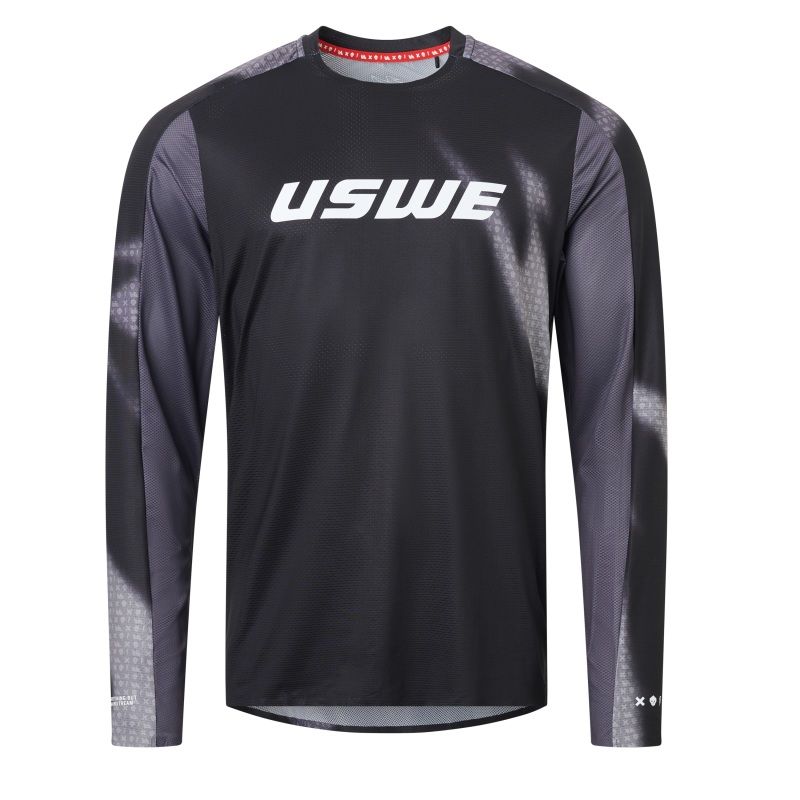 USWE 80951021999106 Kalk Off-Road Jersey Adult Black - Large