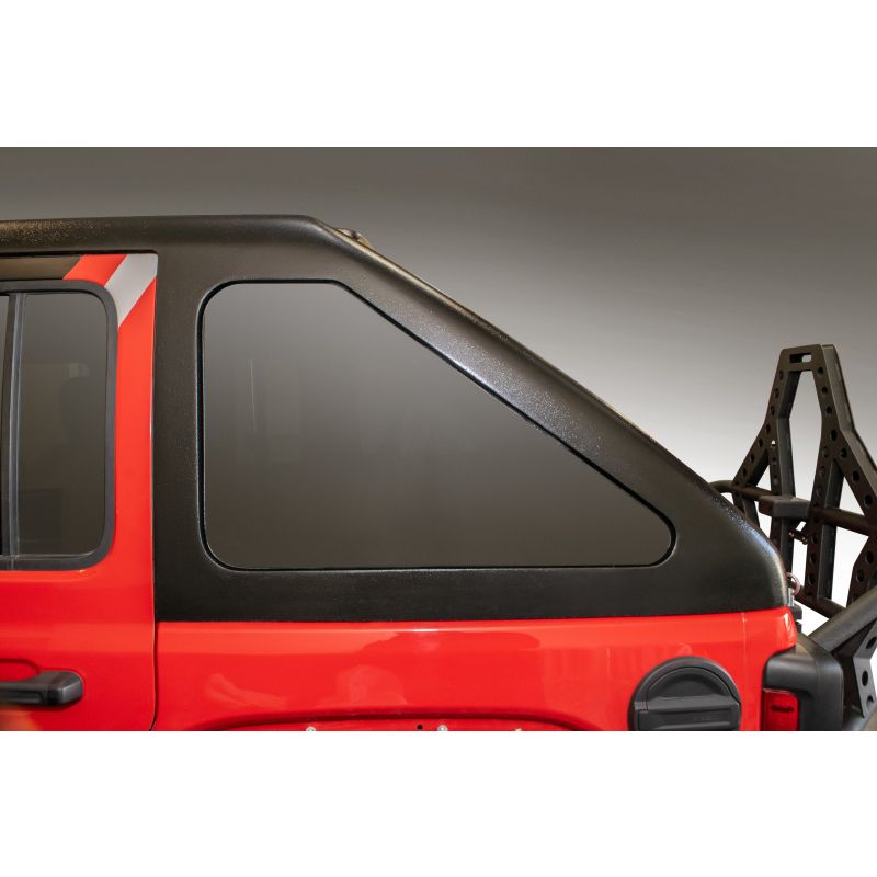 DV8 Offroad HTJL02-B 2018+ Jeep Wrangler JL Razor Series Fastback Hard Top