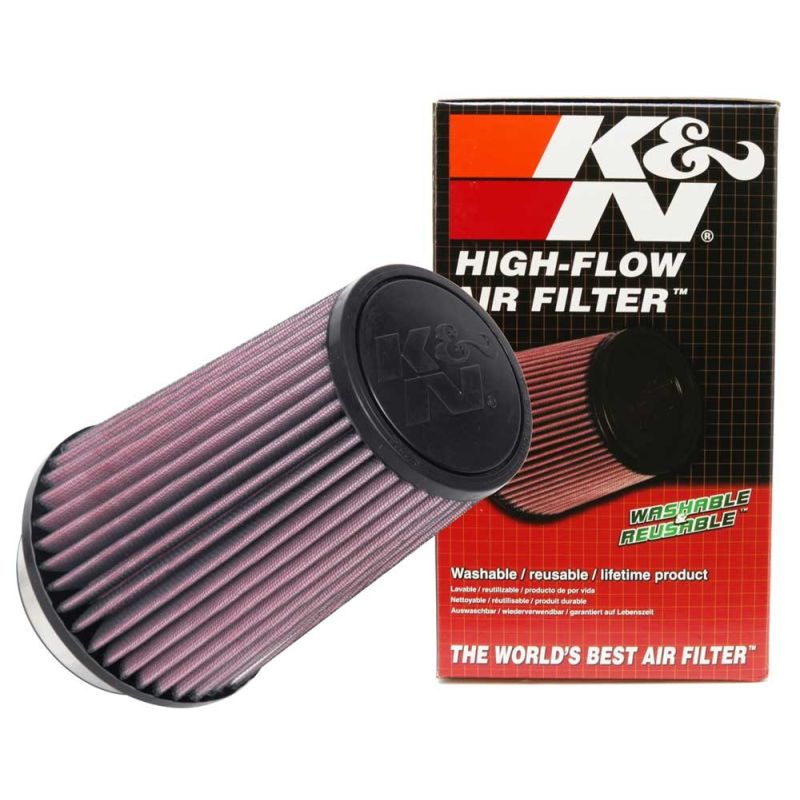 K&N RU-1045 Universal Clamp-On Air Filter
