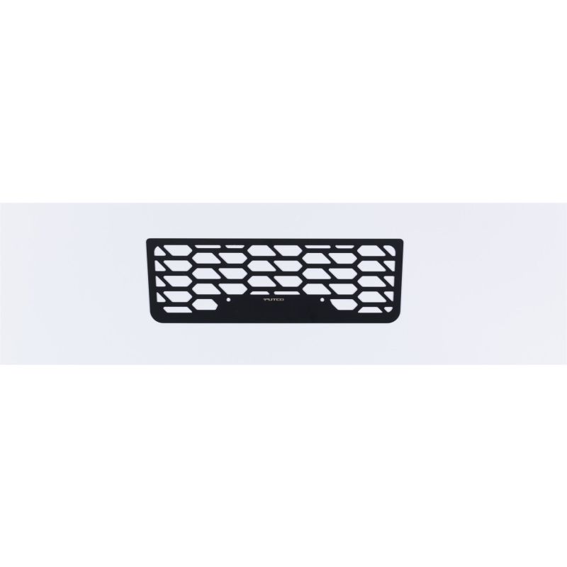 Putco 83166 17-19 Ford SuperDuty - Hex Shield - Black Powder Coated Bumper Grille Inserts