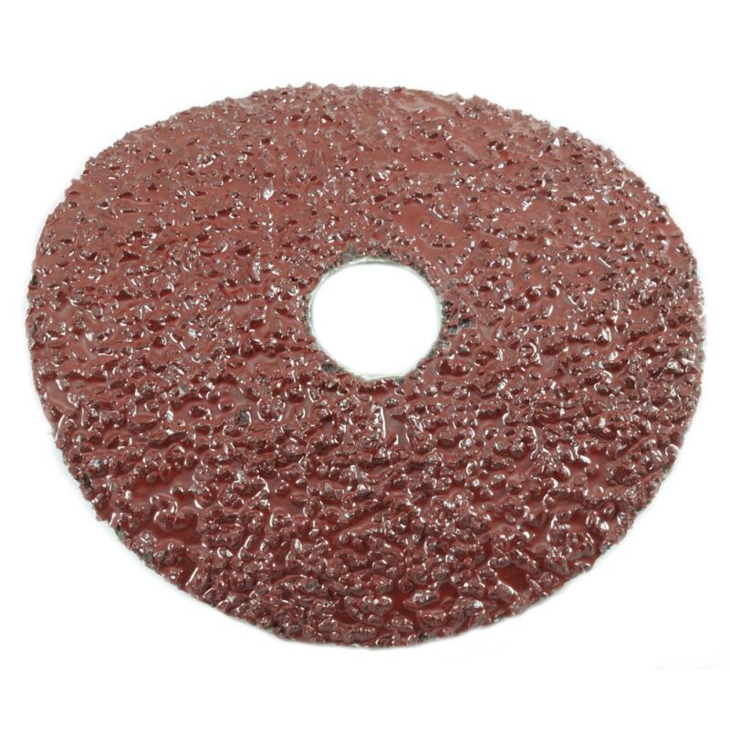Forney 71736 4-1/2-Inch Aluminum Oxide Sanding Disc with 7/8-Inch Arbor, 16-Grit