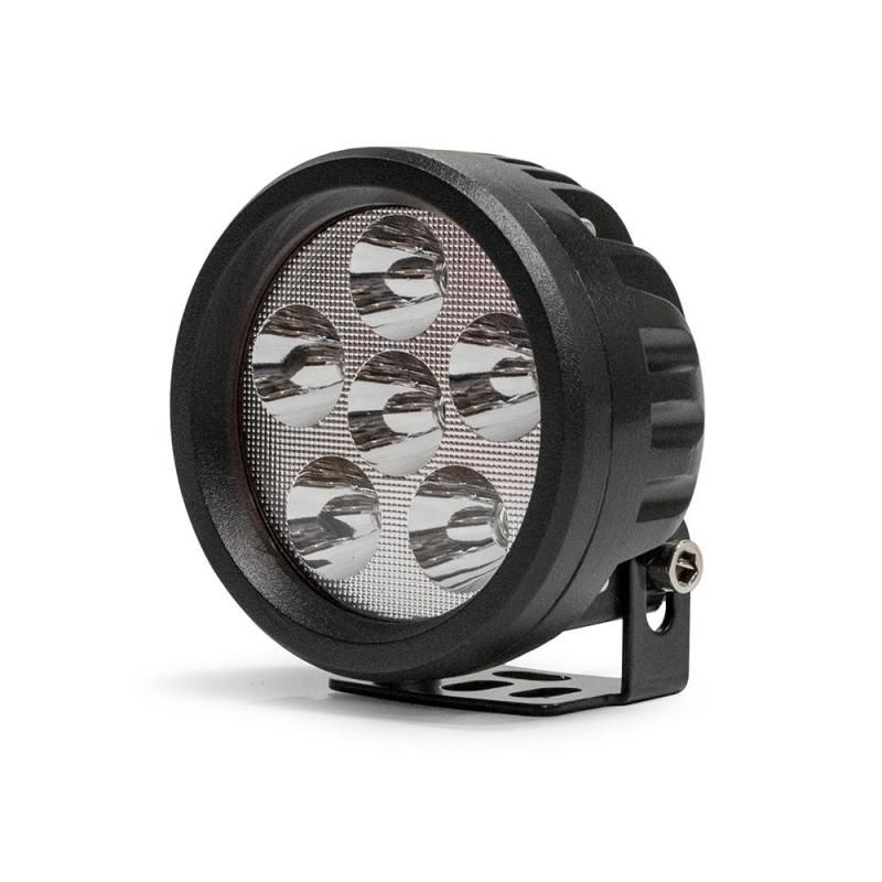 DV8 Offroad R3.5E16W3W 3.5in Round 16W Driving Light Spot 3W LED - Black