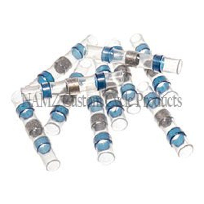 NAMZ NIS-9003 Heat Sealable Butt Splice w/Low Temp Solder Terminals 16-14 AWG (10 Pack)