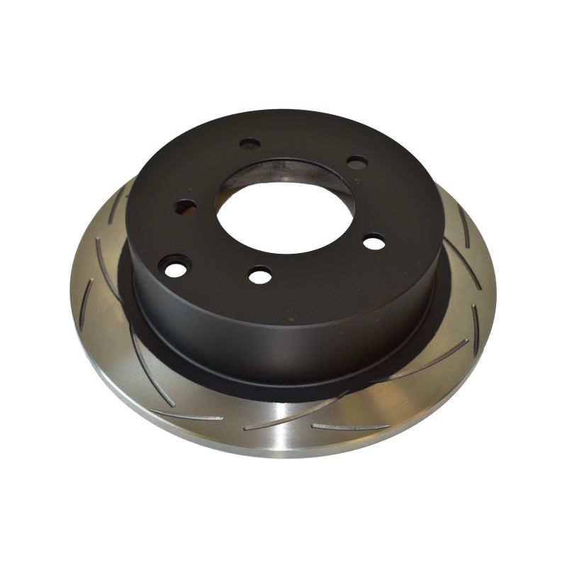 DBA 08-14 Mitsubishi Lancer ES Rear T2 Slotted Street Series Rotor