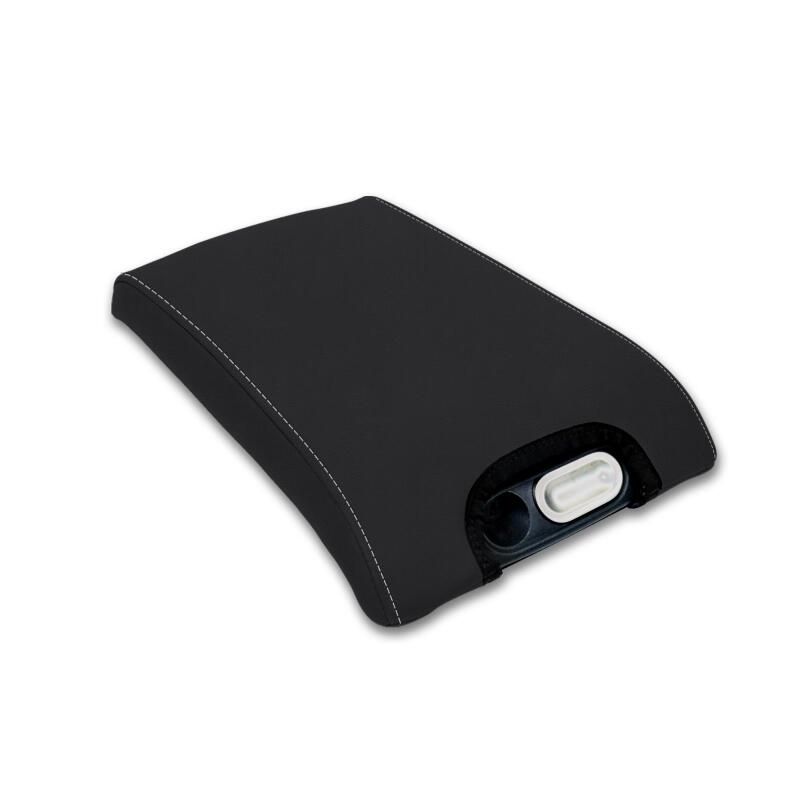 PRP Seats B107-06 PRP 10-14 Ford Raptor  Center Console Cover- Black with Silver Stitch