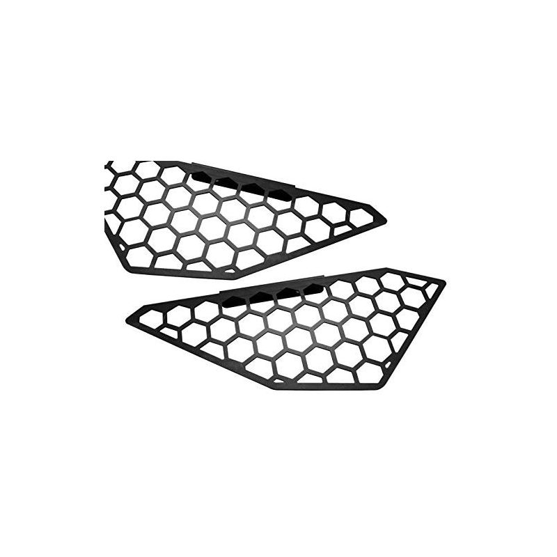 Fab Fours Inc. M2550-1 Vengeance Side Light Mesh Insert Cover Matte Black