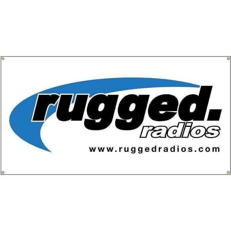 Rugged Radios BANNER 2X4-NI Race Banners - Available In Different Sizes 2 x 4 Banner