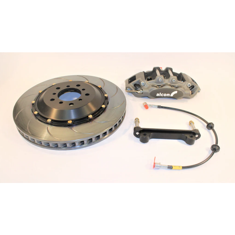 Alcon BRK.200589 BMW E46 M3 4 Piston 355x32mm Front Race Kit - Anodized