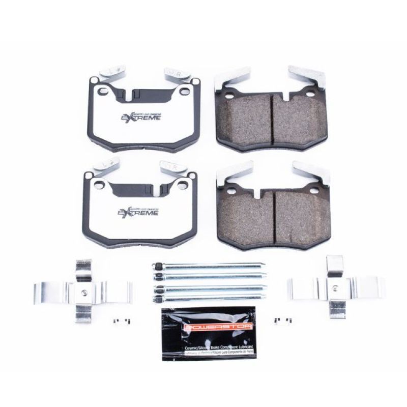 PowerStop Z26-1807 PowerStop - Z26 Performance Carbon-Fiber Ceramic Brake Pads with Hardware Kit