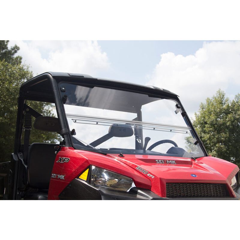 Seizmik 50-25001KIT 13+ Polaris Ranger 900/1000 XP/Crew Full-Size Windshield Versa-Fold Double-Coated
