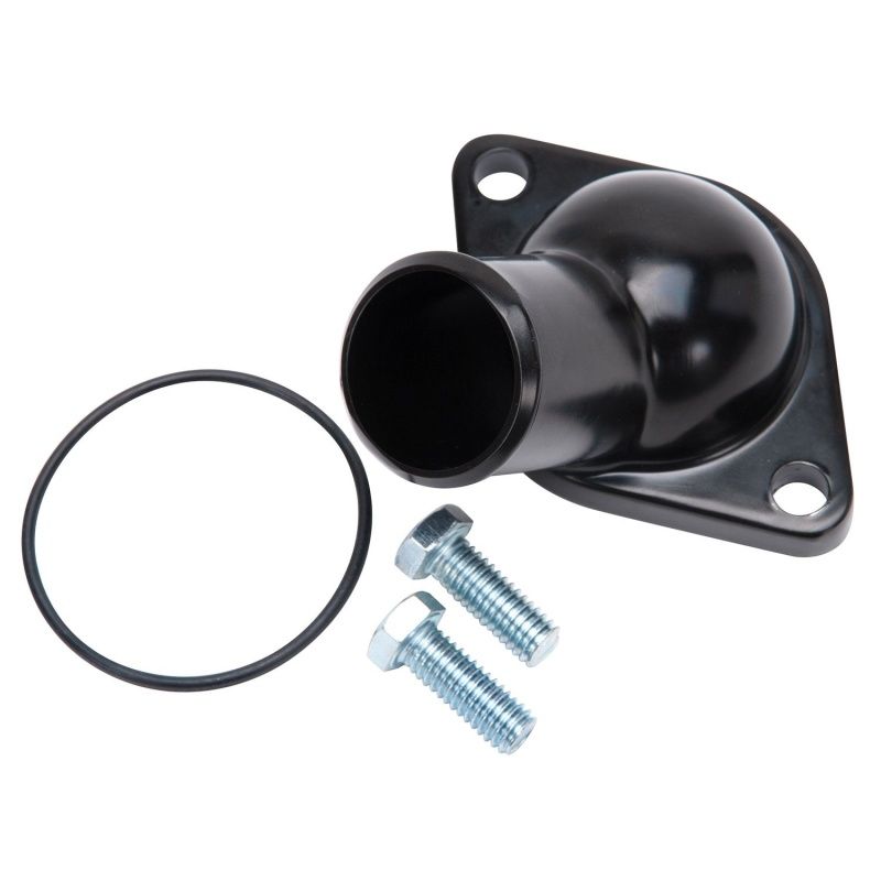 Edelbrock 48093 Chevy 15 Deg. Water Neck Steel - Black