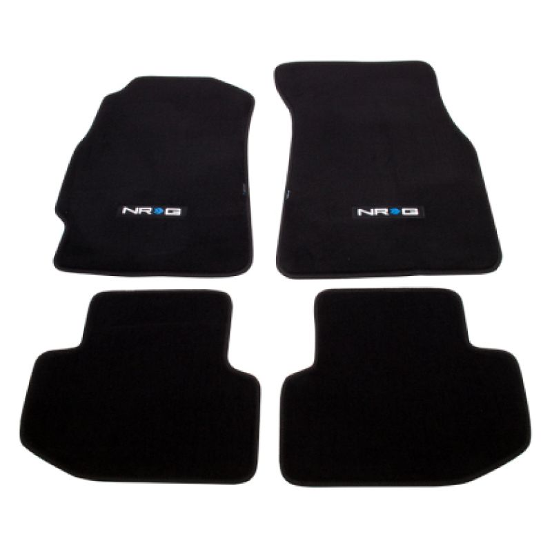 NRG Floor Mats - 94-01 Acura Integra (DC2 Logo) - 4pc.