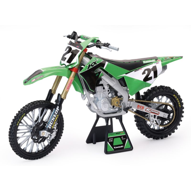 New Ray Toys 49733 Kawasaki KX450F Factory Team (Jason Anderson)/ Scale - 1:6