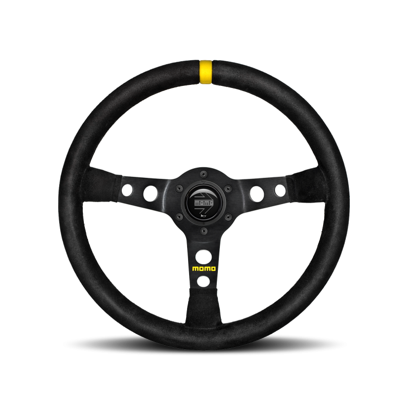 MOD 07 Steering Wheel Black Suede
