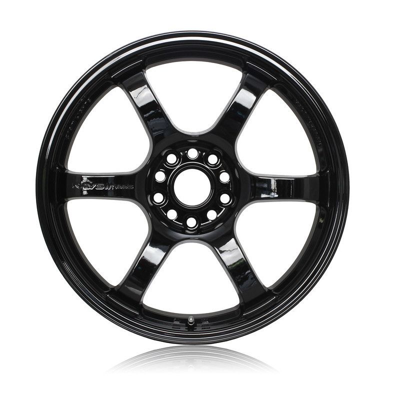 Gram Lights 57DR 17x9.0 +38 5-100 GLOSSY BLACK