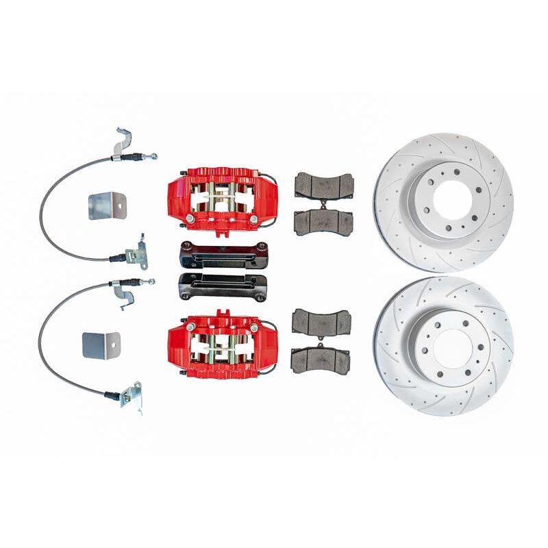 Pedders PED-PEBK05 2019+ Ford Ranger Front TrakRyder eXtreme Brake Kit