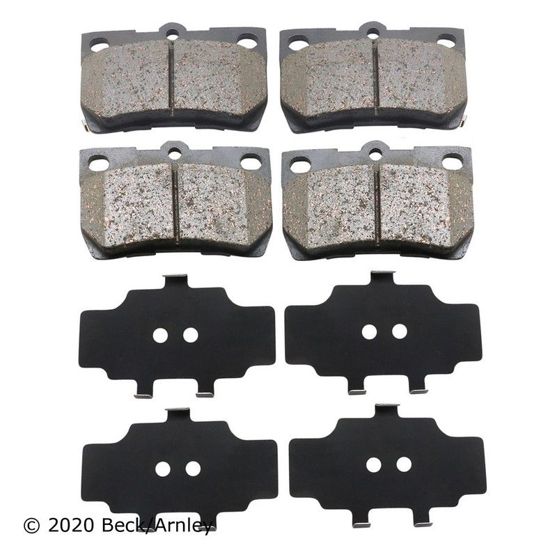 BECK/ARNLEY 089-1807 PREMIUM BRAKE PADS