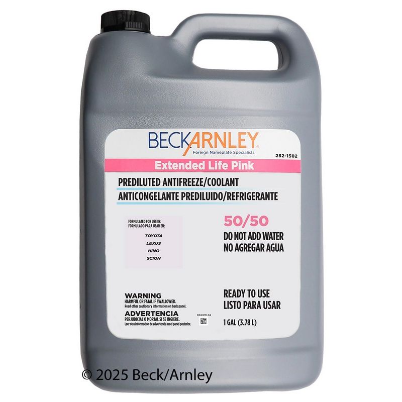 BECK/ARNLEY 252-1502 COOLANT  PINK
