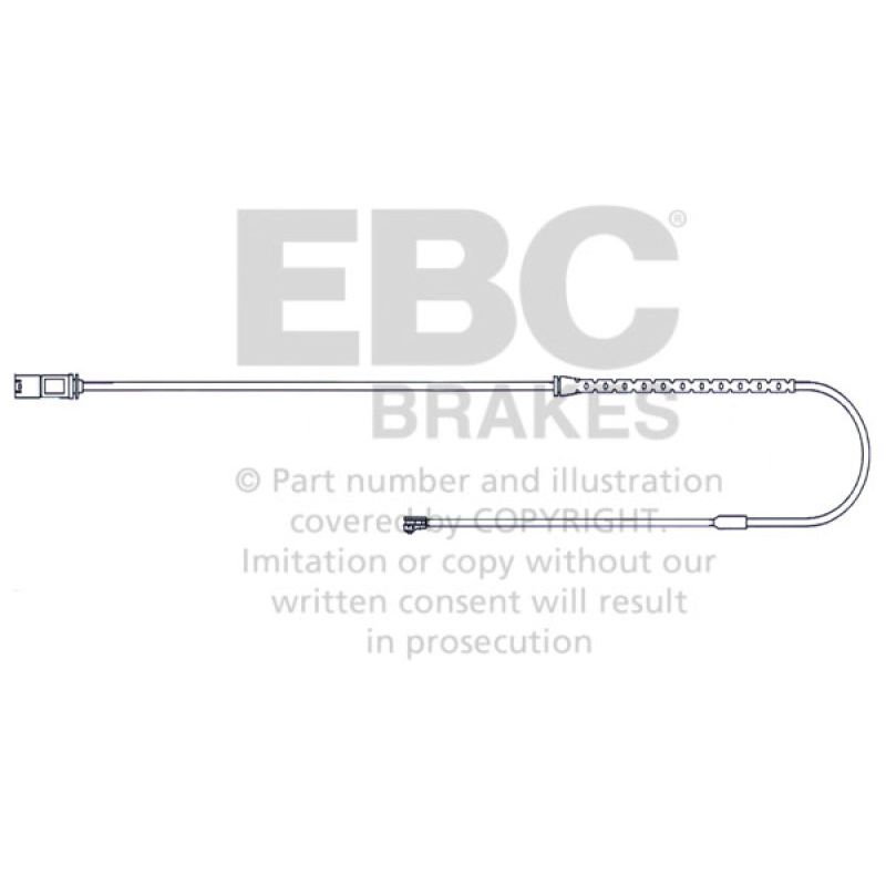EBC 2010-2014 BMW X5 3.0L Turbo Rear Wear Leads