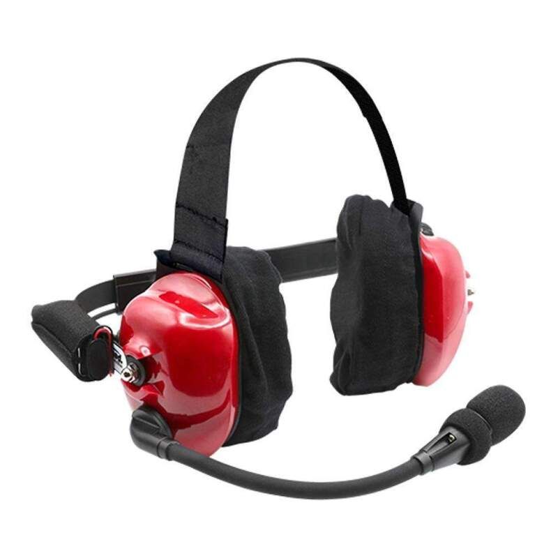 Rugged Radios H80-RD H80 Track Talk Linkable Intercom Headset - Bring The Conversation... NASCAR event