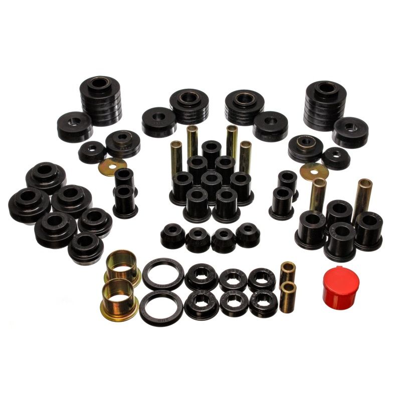 Energy Suspension 80-96 Ford F150 Std/Extra Cab Pickup Black Hyper-Flex Master Bushing Set