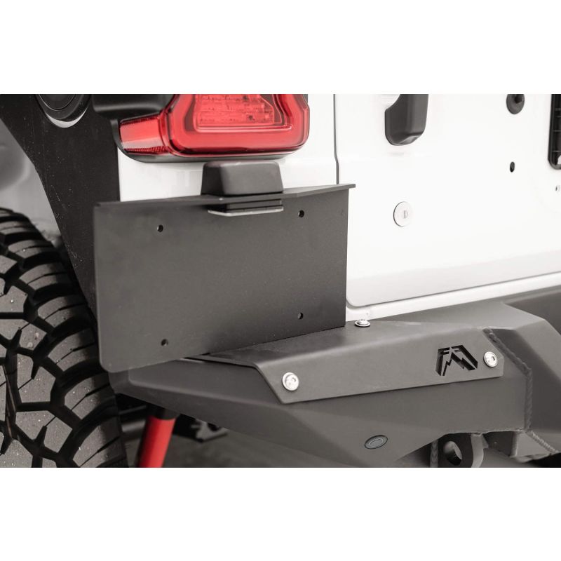 Fab Fours Inc. M4550-1 18-C Wrangler Jl License Plate Bracket