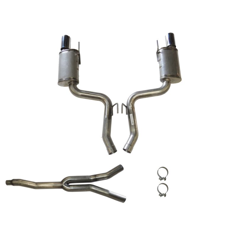 JBA 40-2648 15-20 Ford Mustang EcoBoost 2.3L 409SS Dual Rear Exit Cat-Back Exhaust