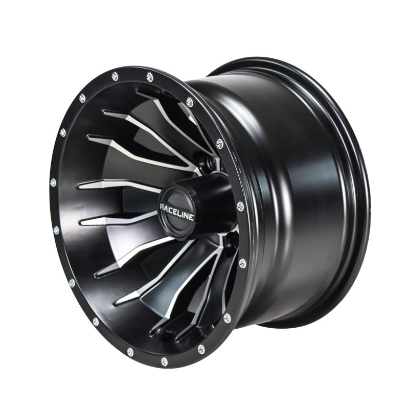 Kansei G77 Mamba 12x7in / 4x101.6 BP / -47mm Offset / 68mm Bore - Satin Black Wheel