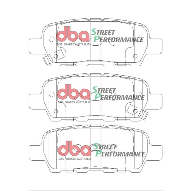 DBA 07-13 Nissan Sentra SP500 Rear Brake Pads