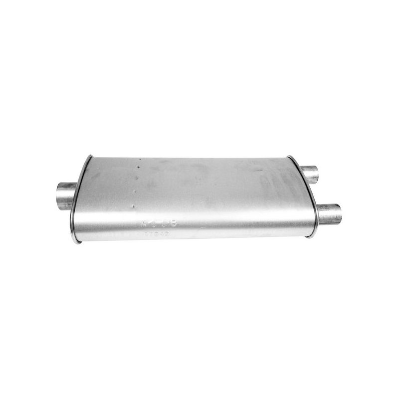 Walker Exhaust 17849 SoundFX Universal Universal Exhaust Muffler 2.5" Inlet (ID) 2" Outlet (OD)