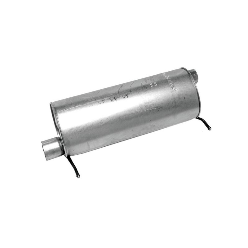 Walker Exhaust 21384 Quiet-Flow SS Direct Fit Exhaust Muffler 3" Inlet (ID) 2.75" Outlet (OD)