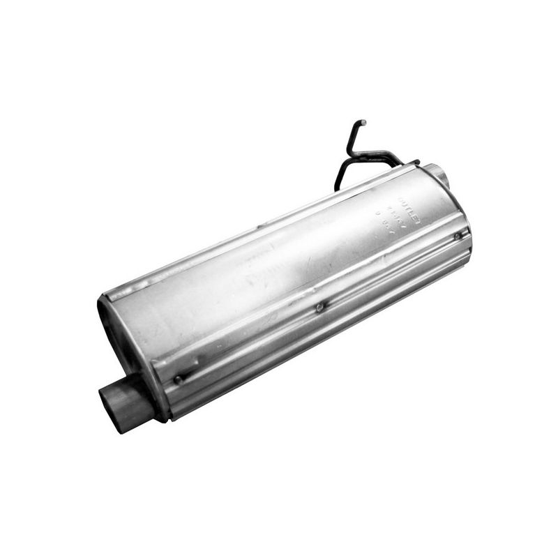 Walker Exhaust 21447 Quiet-Flow SS Direct Fit Exhaust Muffler 3" Inlet (ID) 3" Outlet (ID)