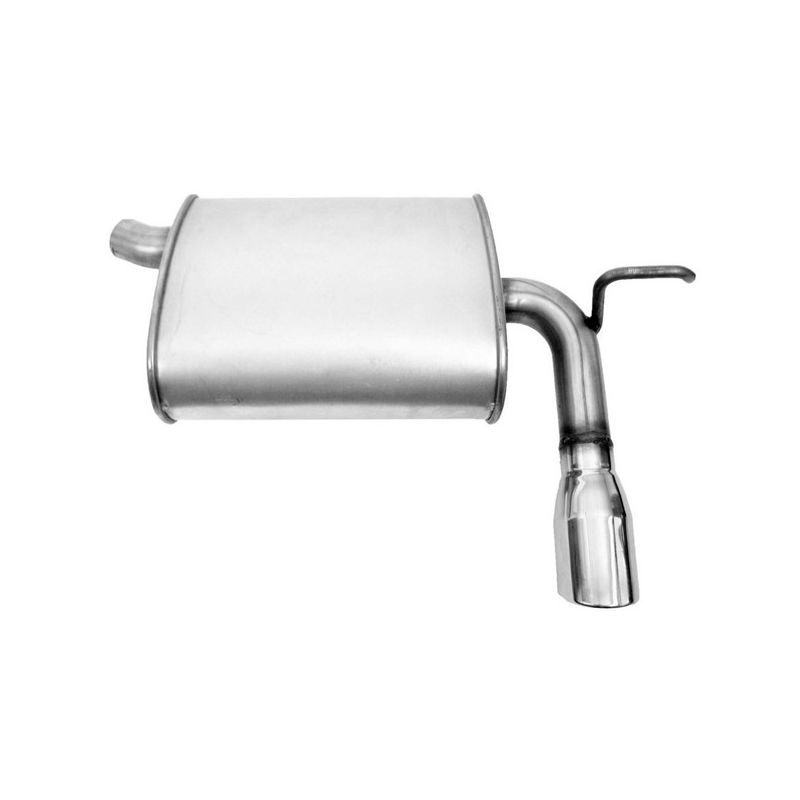 Walker Exhaust 52468 Quiet-Flow SS Direct Fit Exhaust Muffler Assembly 2" Inlet (OD) 3" Outlet (OD)